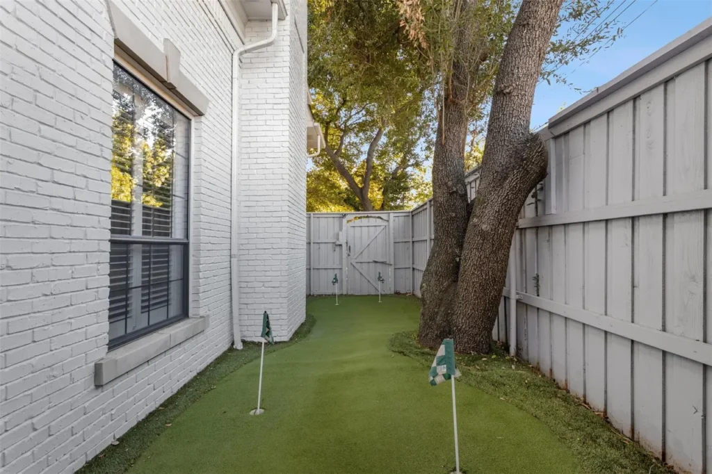 15 Putt putt near patio