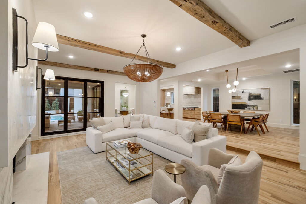 3A Living room, dining room view