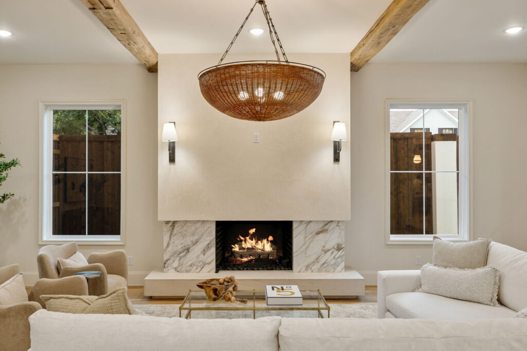 3A Living room, fire place view, zoomed in