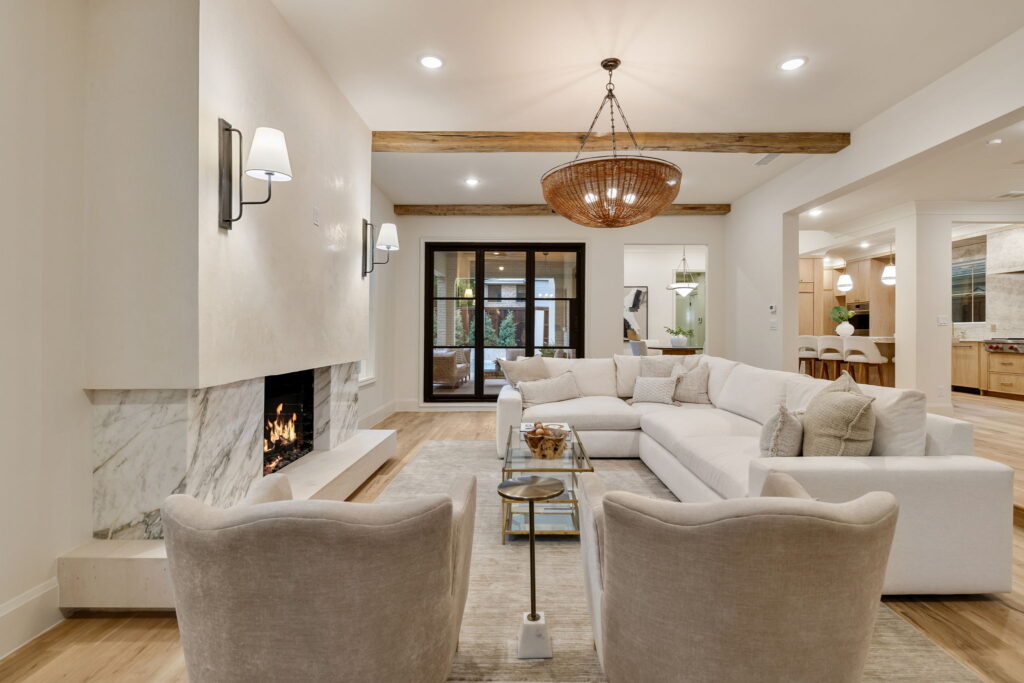 3A Living room, patio view