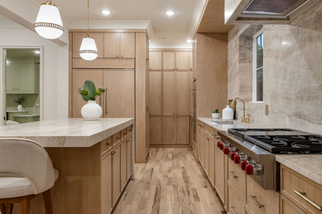 5A Kitchen, fridge view (use)